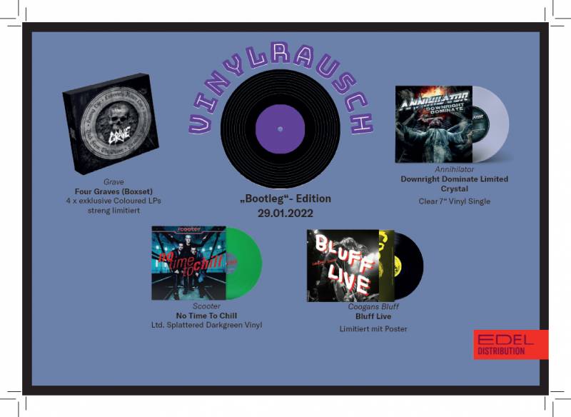 Vinylrausch 3 – „Bootleg“-Edition ist am 29.Januar 2022