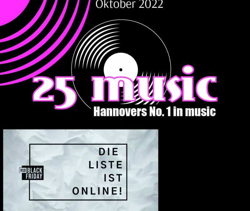 25music Flyer Oktober ’22