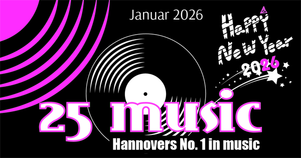 25music Flyer Januar 2026