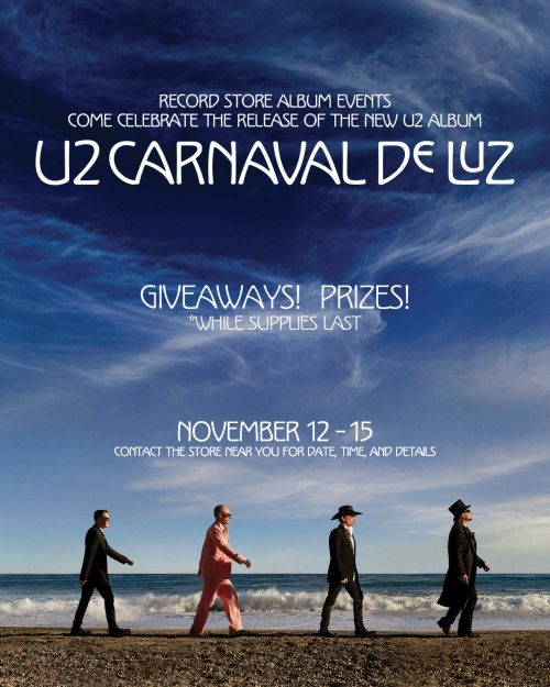U 2 Pre-Listening Event am 12/11/2026 (Do.)